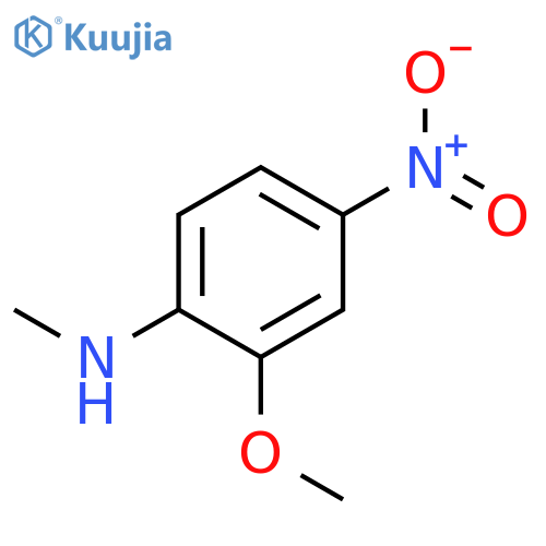 2-methoxy-N-methyl-4-nitroaniline structure