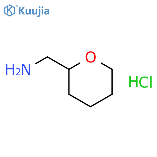1-(oxan-2-yl)methanamine hydrochloride structure