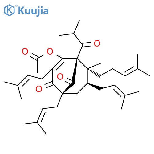 Hyperforin acetate structure