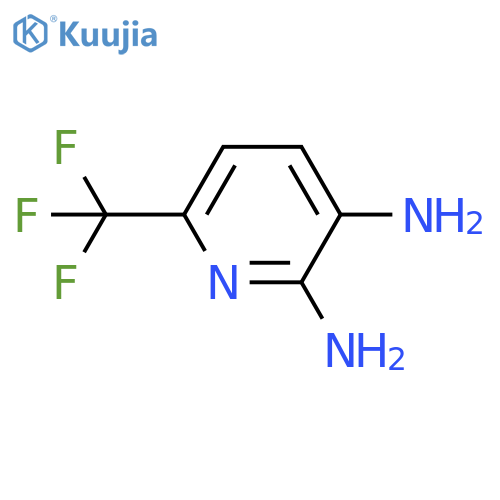 6-(Trifluoromethyl)pyridine-2,3-diamine structure