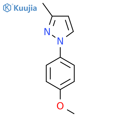 1-(4-Methoxyphenyl)-3-methyl-1h-pyrazole structure