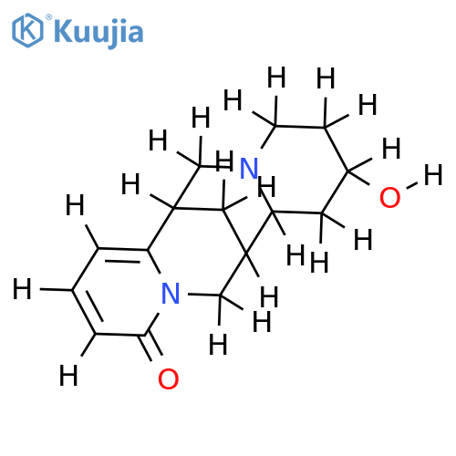 9-hydroxy-7,7a,8,9,10,11,13,14-octahydro-6H-7,14-methano-dipyrido[1,2-a structure