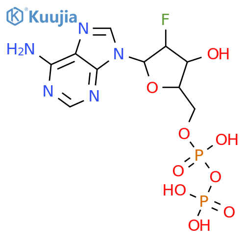 2'-deoxy-2'-fluoroadenosine 5'-diphosphate structure