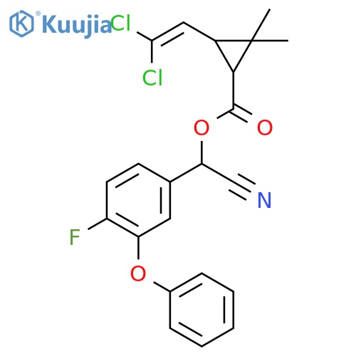 b-Cyfluthrin structure