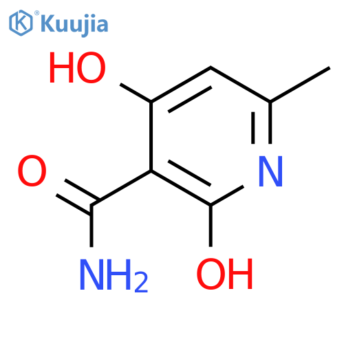 4-hydroxy-6-methyl-2-oxo-1,2-dihydropyridine-3-carboxamide structure