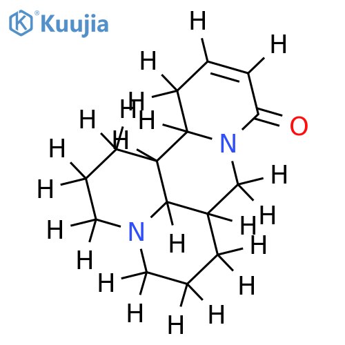 (-)-13,14-dehydrosophoridine structure