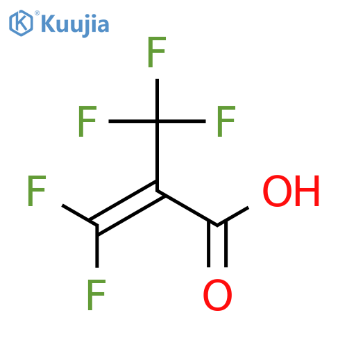 2-Propenoic acid, 3,3-difluoro-2-(trifluoromethyl)- structure