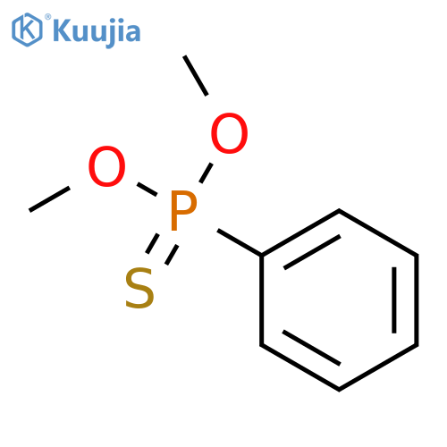 O,O-Dimethyl Phenylphosphonothioate structure