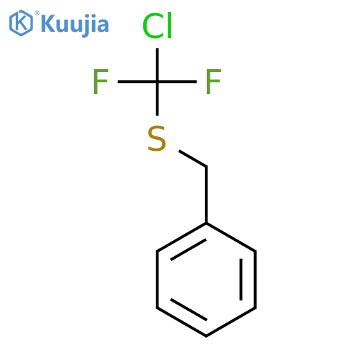 BENZENE, [[(CHLORODIFLUOROMETHYL)THIO]METHYL]- structure