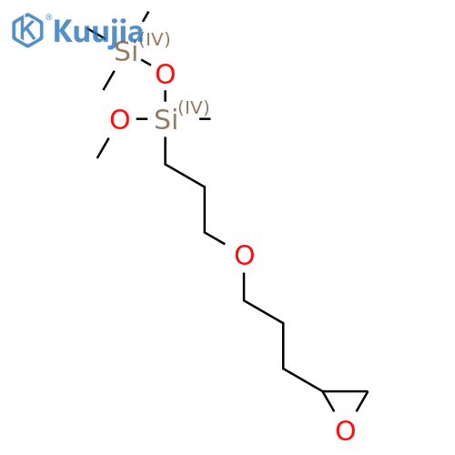 Siloxanes and Silicones, di-Me, Me 3-(oxiranylmethoxy)propyl structure