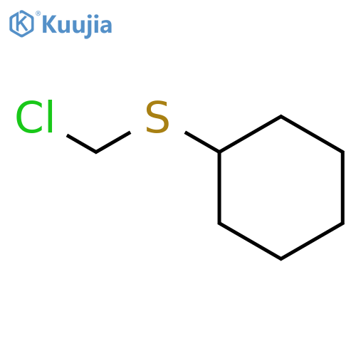 chloromethyl cyclohexyl sulfide structure