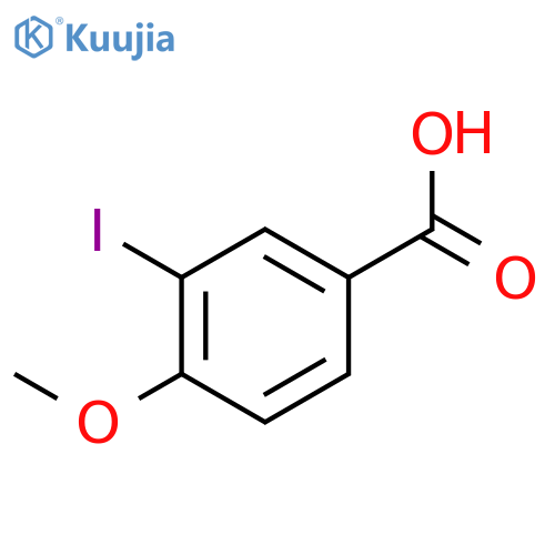 3-Iodo-4-methoxybenzoic acid structure