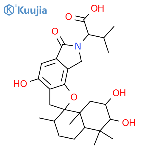 F 1839A; N-(1-Carboxy-2-methylpropyl) structure