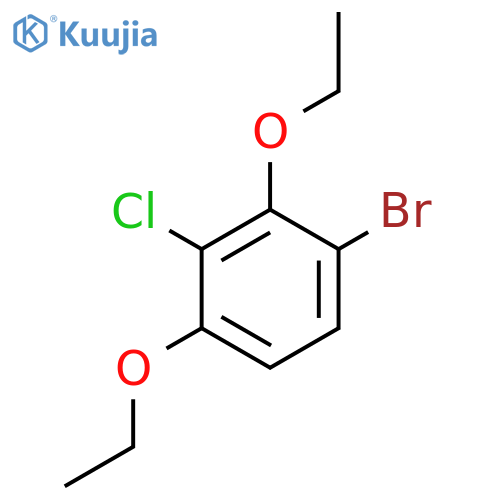 1-Bromo-3-chloro-2,4-diethoxybenzene structure