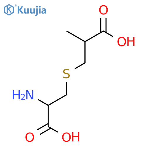 L-Cysteine,S-(2-carboxypropyl)- structure