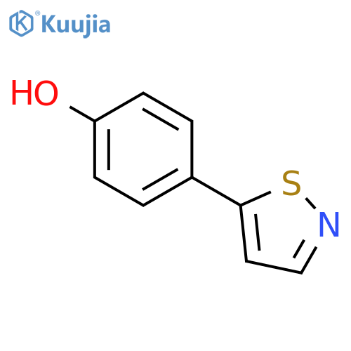4-(Isothiazol-5-yl)phenol structure