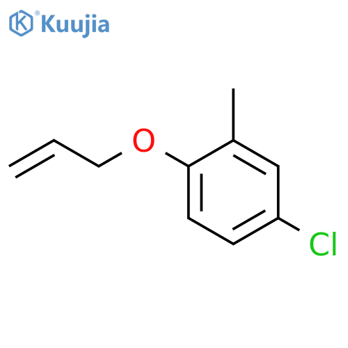 Benzene, 4-chloro-2-methyl-1-(2-propenyloxy)- structure
