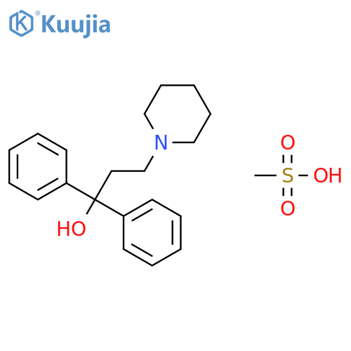 Pridinol Methanesulfonate Salt structure