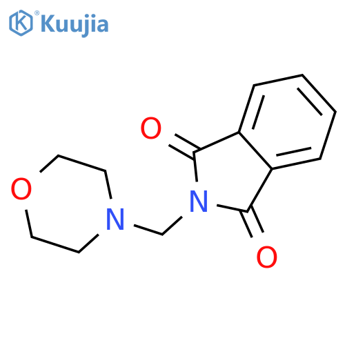 2-(morpholin-4-yl)methyl-2,3-dihydro-1H-isoindole-1,3-dione structure