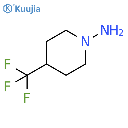 4-(trifluoromethyl)piperidin-1-amine structure