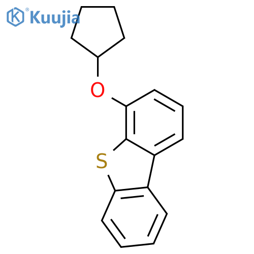 Dibenzothiophene, 4-(cyclopentyloxy)- structure