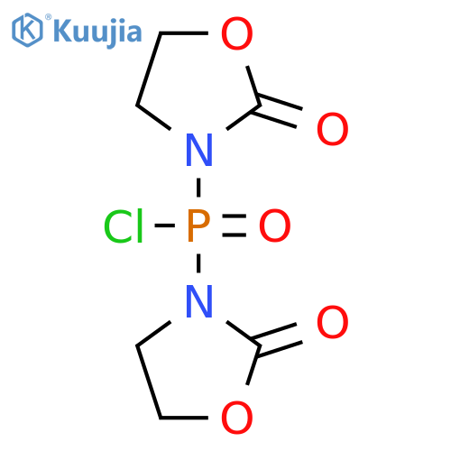 Bis(2-oxo-3-oxazolidinyl)phosphinic chloride structure