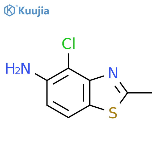 4-Chloro-2-methylbenzothiazol-5-ylamine structure