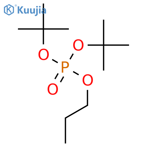Phosphoric acid, bis(1,1-dimethylethyl) propyl ester structure