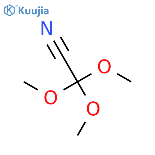 Trimethoxyacetonitrile structure