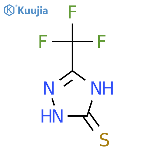 5-Trifluoromethyl-4H-1,2,4-triazole-3(2H)thione structure