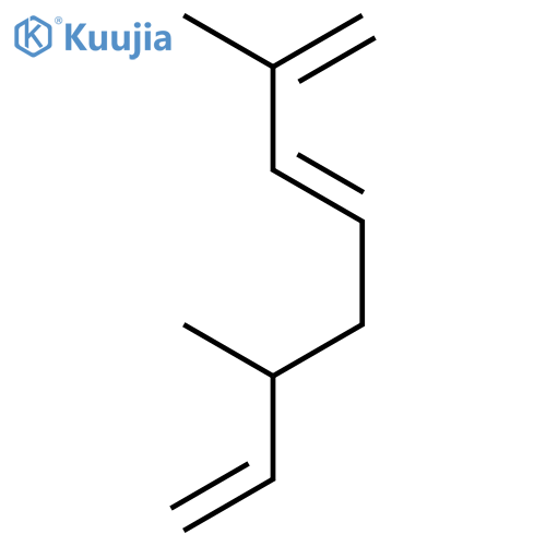 1,3,7-Octatriene, 2,6-dimethyl- structure