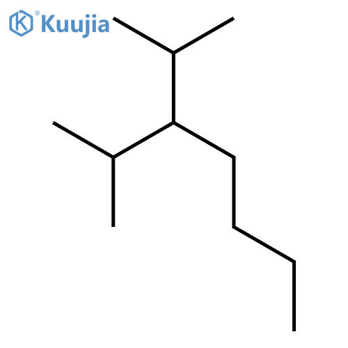 Heptane, 2-methyl-3-(1-methylethyl)- structure