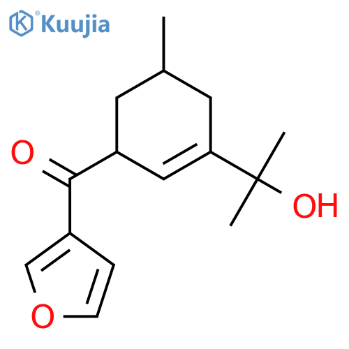 Methanone,3-furanyl[(1S,2E,4R)-2-(2-hydroxy-2-methylpropylidene)-4-methylcyclopentyl]- structure