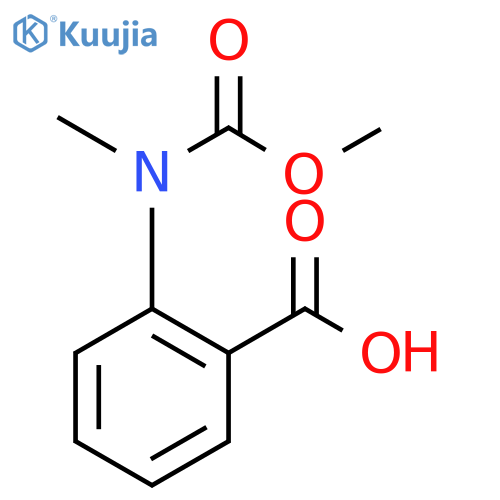 2-(methoxycarbonyl)(methyl)aminobenzoic Acid structure