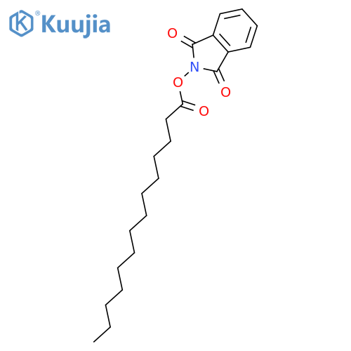 1H-ISOINDOLE-1,3(2H)-DIONE, 2-[(1-OXOTETRADECYL)OXY]- structure