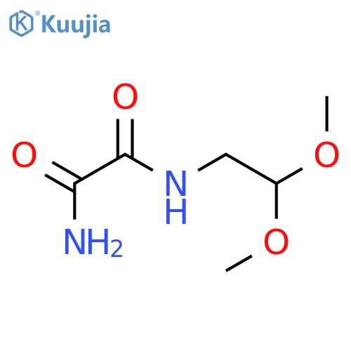 n1-(2,2-dimethoxyethyl)ethanediamide structure