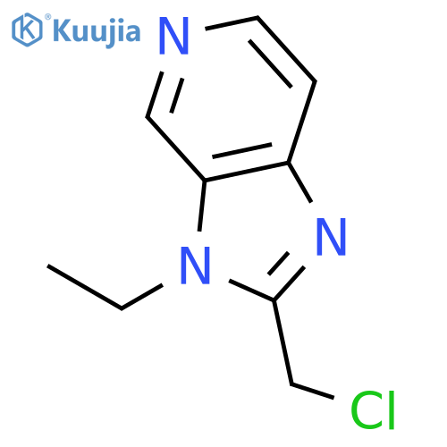 2-(Chloromethyl)-3-ethyl-3H-imidazo[4,5-c]pyridine structure