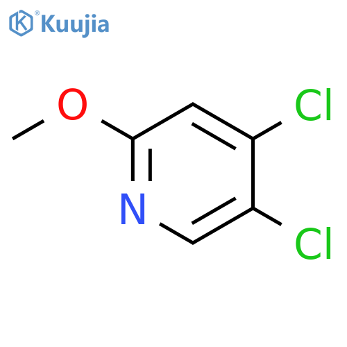 4,5-Dichloro-2-methoxy-pyridine structure