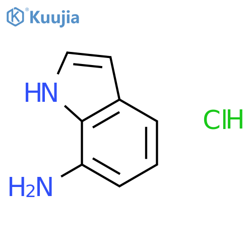 1H-Indol-7-amine,hydrochloride (1:1) structure