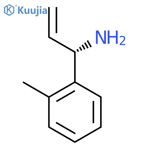 (1S)-1-(2-Methylphenyl)prop-2-enylamine structure