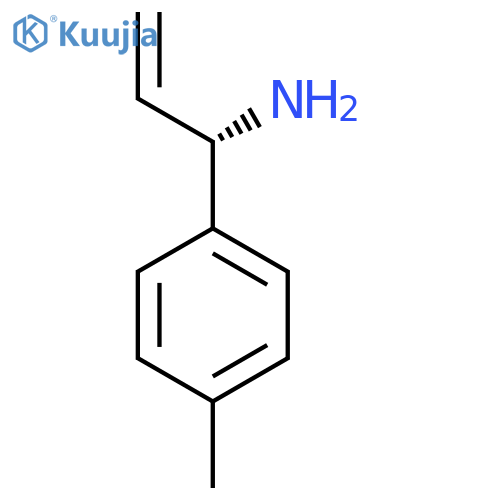 (1S)-1-(4-Methylphenyl)prop-2-enylamine structure