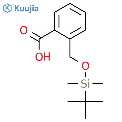 BENZOIC ACID, 2-[[[(1,1-DIMETHYLETHYL)DIMETHYLSILYL]OXY]METHYL]- structure