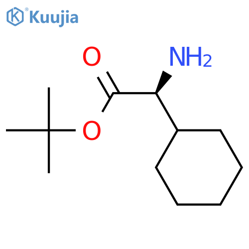 tert-Butyl (S)-a-amino-cyclohexaneacetate structure