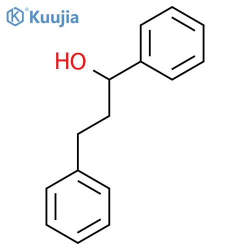 (R)-(+)-1,3-diphenylpropan-1-ol structure