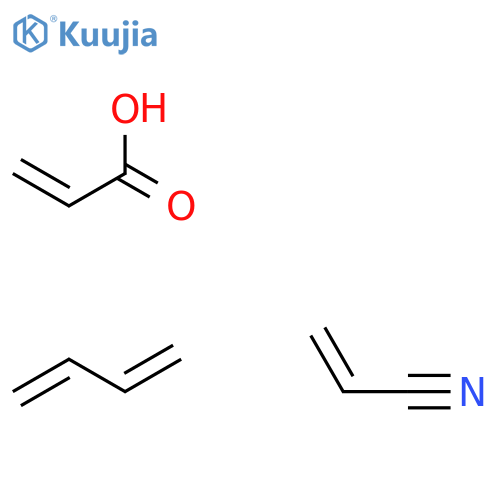 2-Propenoic acid, polymer with 1,3-butadiene and 2-propenenitrile, 3-carboxy-1-cyano-1-methylpropyl-terminated structure