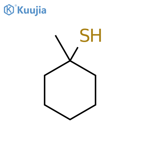 1-methylcyclohexane-1-thiol structure