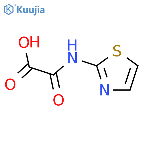 (1,3-thiazol-2-yl)carbamoylformic acid structure