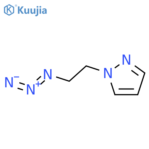 1-(2-azidoethyl)-1H-pyrazole structure