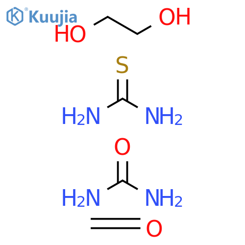 Urea,polymerwith1,2-ethanediol,formaldehydeandthiourea,methylated structure