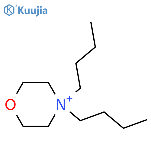 Morpholinium, 4,4-dibutyl- structure